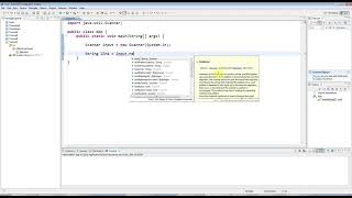 Learn Java Tutorial for Beginners, Part 7 Getting User Input using Eclipse IDE with Code