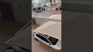 భయంకరమైన తుఫాను Dreadful storm 2nd time in the history of Jeddah, Saudi Arabia