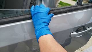 How to replace window trim Nissan Sentra 2007 2012