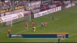 Sportschau: Tor des Jahres 2009 Auflösung