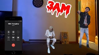 CALLING NBA YOUNGBOY AND LIL DURK AT 3AM! (THEY CAME OVER TO MY HOUSE AND RAP BATTLE!)
