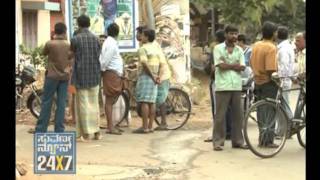 SUVARNA NEWS - GANG WAR IN DAVANGERE - ROWDY SHARAVANA MURDERED