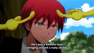 Assassination Classroom Season 1 Karma shy moment