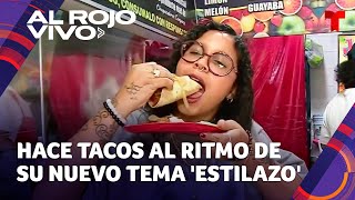 Tokischa aprende a hacer tacos al ritmo de su nuevo tema 'Estilazo'