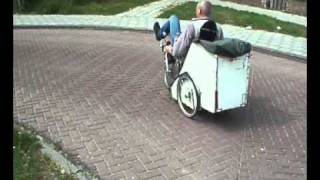 flevobike trike + 200 litre trunk