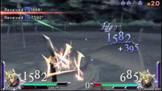 -Dissidia 012- Cloud Combo list (assist)