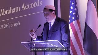 Accords d'Avraham - Iftar à Bruxelles :  Discours Hassen Chalghoumi