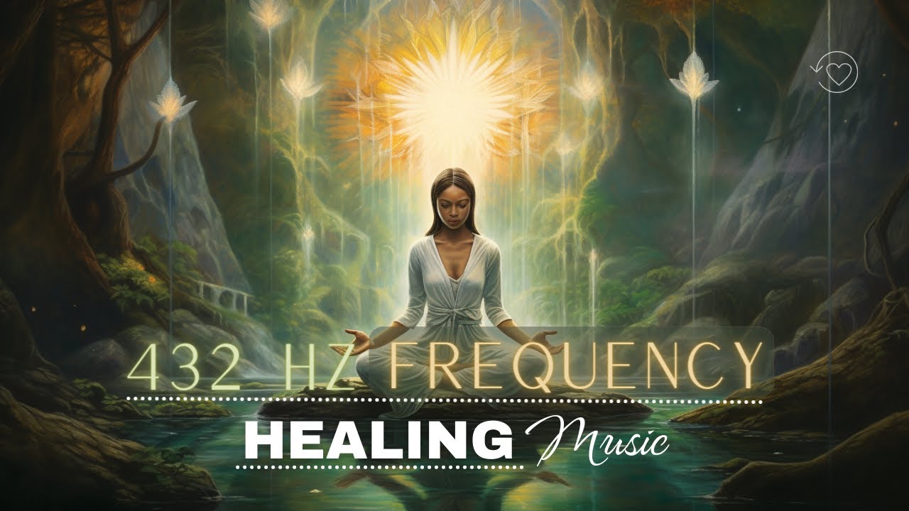 432 Hz Full Body Healing Frequency Music Nature Piano Water Sounds