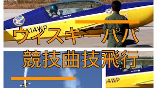 築城基地航空祭2022　ウィスキーパパ　競技曲技飛行