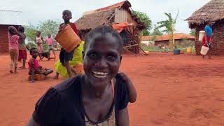 African Village Life #cooking Organic Rural Food For Breakfast