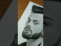 Drawing Virat Kohli Sketch ✍️||#shorts||#shortvideo||#drawing||#viratkohli||#indvspak||T20 World Cup