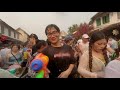 New Year's Day madness in Luang Prabang (Laos): Pimaï songkran