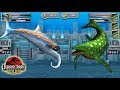 HELICOPRION VS SHASTASAURUS - AQUATIC TOURNAMENT || JURASSIC PARK BUILDER