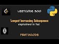 Longest Increasing Subsequence - Leetcode 300 - Python - Twi