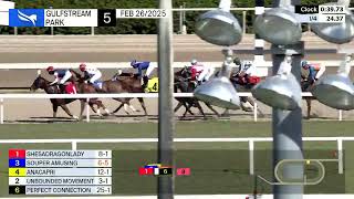 Gulfstream Park Carrera 5 - 26 de Febrero 2025