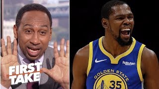 'You've got to be crazy' to think anyone can surpass Kevin Durant - Stephen A. | First Take