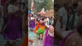 ഒലക്ക Dance..From the Kottarakkara Arakal festival procession #festival #shortfeed #viral