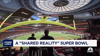 The augmented reality Super Bowl