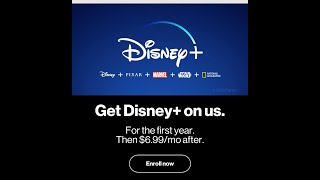 How to Enroll with Verizon for Free Disney+ using the MY Verizon App