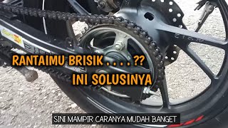 CARA MENGATASI MASALAH RANTAI BRISIK DI CB150R