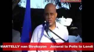 Prezidan Martelly Direksyon Jeneral La Polis 11/7/2011