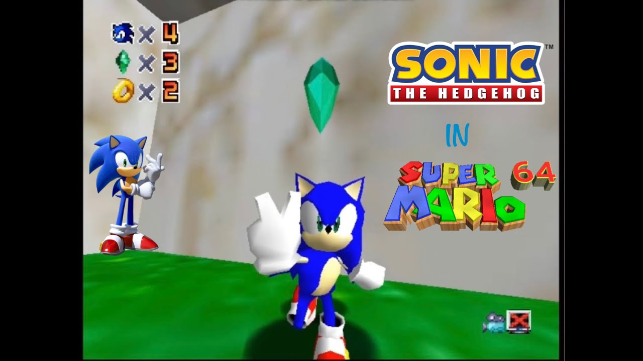 Super Mario 64: Sonic Edition Plus. #sonicthehedgehog - YouTube