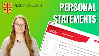 How to write the BEST Personal Statement: Advice from the University of Oxford
