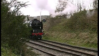 Steel, Steam and Stars 2012. 9 loco cavalcade at Llangollen