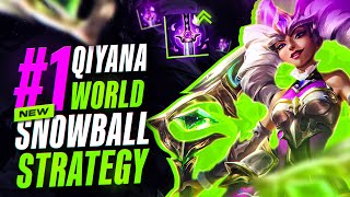 1800LP Qiyana *NEW STRATEGY* taking over CHINESE SUPER SERVER!