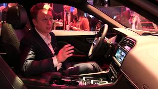 MWC17 GSMA Jaguar connected car demo