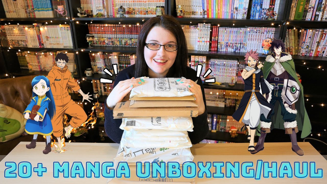 20+ Manga Unboxing/Haul ~ Let's Talk About The Manga - YouTube