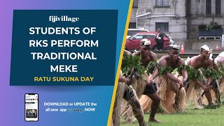 Students of RKS perform traditional \