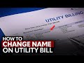 How to Change Name on Electric Bill 2024