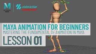 Introduction to Graph Editor, IK, and FK | Lesson 1 | Maya Animation for Beginners | Livestream