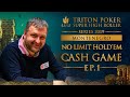 Triton Poker NLHE Cash Game Montenegro 2019  - Episode 1