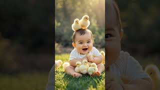 Baby Chick Squad#cutebaby #chuza