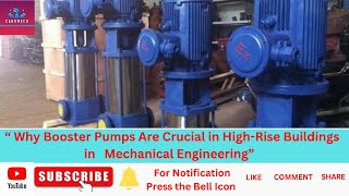 How Booster Pumps Keep Water Flowing