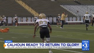 Calhoun feels ready to bring home another state championship