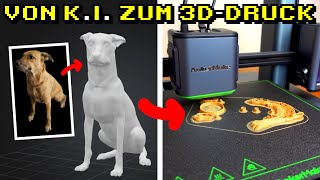 Diese 3D-Modelle wurden K.I. generiert und 3D-gedruckt!