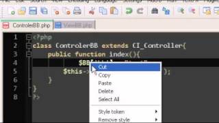 CodeIgniter Tutorial 3 - passing variables