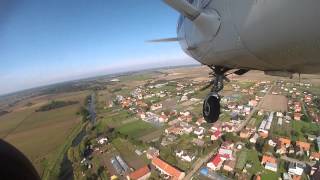 Cessna 152 - lądowanie w Szymanowie [GoPro]