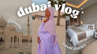 DUBAI TRAVEL VLOG ♡ first time flying business class + sister vacation!