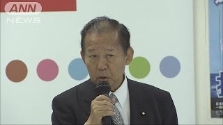 北朝鮮のミサイル発射受け、二階幹事長が政府に注文(16/08/04)