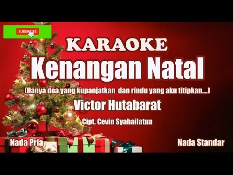 Victor Hutabarat - Kenangan Natal Karaoke HD - YouTube