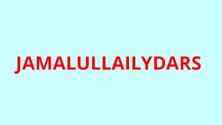 jamalullailydars