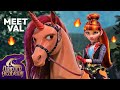 The MEAN GIRL of Unicorn Academy | Meet the Riders | Cartoons for Kids