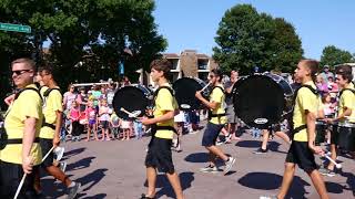 Burnsvile High School Marching Band - 2018  Fire Muster Parade