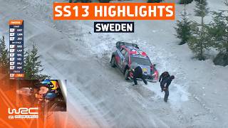 SS13 STAGE HIGHLIGHTS | WRC Rally Sweden 2023