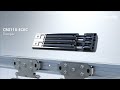 accuride linear track system for sliding doors 118rc