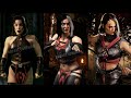 MORTAL KOMBAT SAREENA Evolution Skins Costumes MK MYTHOLOGIES - MK1 Mortal Kombat 1